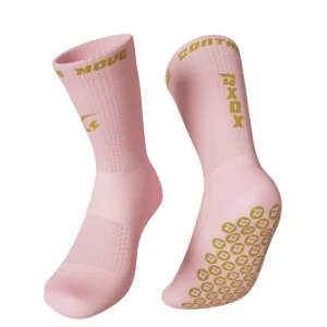 GXOX Gripsokken halflang roze