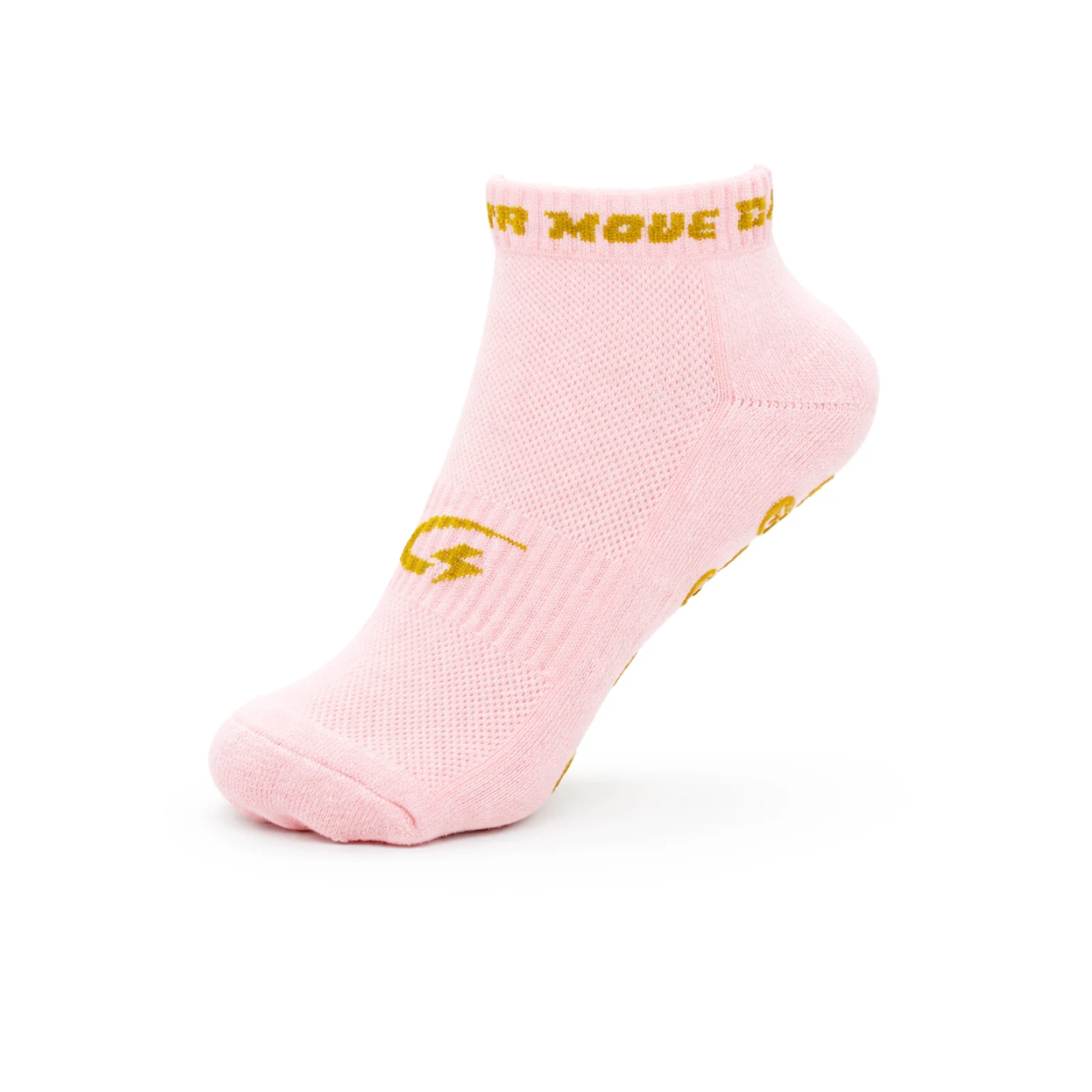 GXOX Gripsokken kort roze front