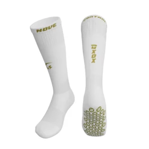 GXOX Gripsokken lang wit