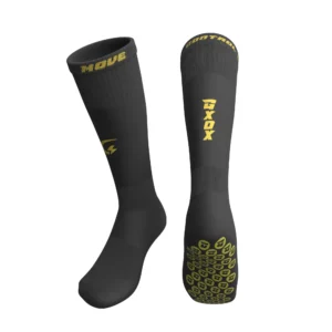 GXOX Gripsokken lang zwart