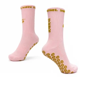 GXOX gripsokken halflang roze hero