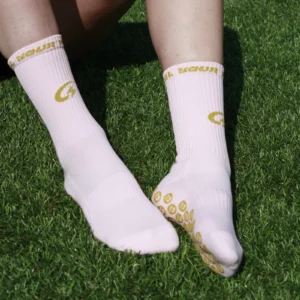 Gripsokken halflang roze 3 GXOX