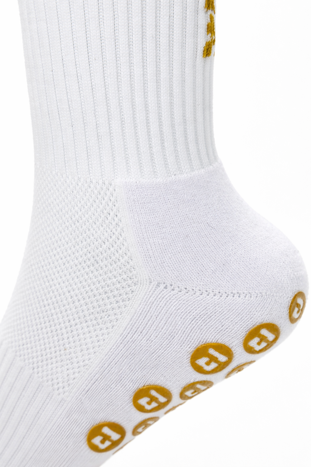 gripsok halflang wit zoom