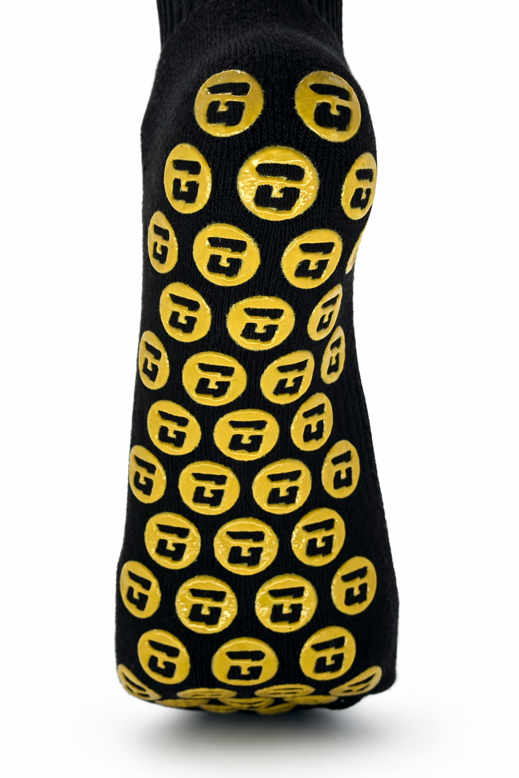 gripsok halflang zwart grip