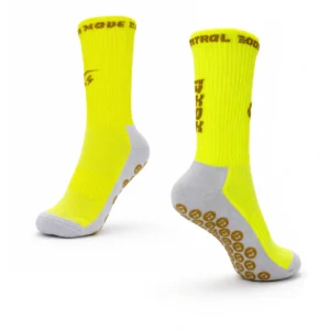 GXOX gripsokken halflang geel hero