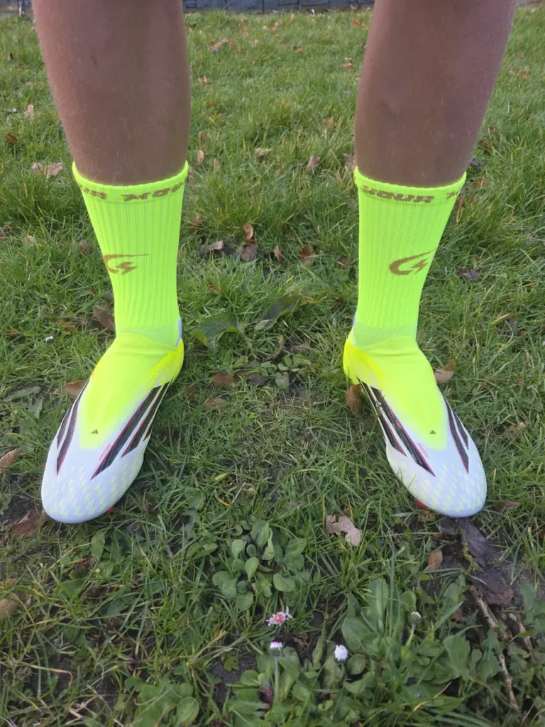 gripsokken geel met f50